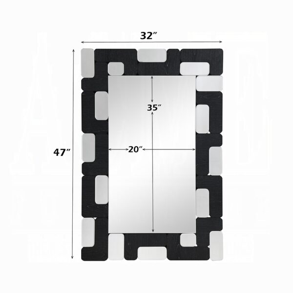 Dara Black Accent Mirror AC03094 By ACME 7