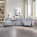 Fullar Light Gary Modular Power Motion Armless Recliner LV03312 By ACME Recliners Mobilia Cleopatra 23 Fullar Light Gary Modular Power Motion Armless Recliner LV03312 By ACME 23