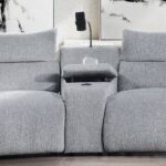 Fullar Light Gary Modular Console with Wireless Charger LV03313 By ACME Sectional Sofas Mobilia Cleopatra 21 Fullar Light Gary Modular Console with Wireless Charger LV03313 By ACME 21