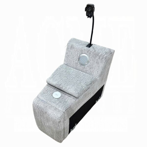 Fullar Light Gary Modular Console with Wireless Charger LV03313 By ACME 13