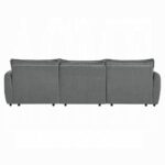 Eaden Gray Power Sectional Sofa with Sleeper LV03575 By ACME 17