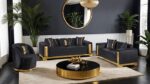 Valdosta Glam Black Sofa FM67001BK-SF by Furniture of America 8