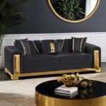 Valdosta Glam Black Sofa FM67001BK-SF by Furniture of America 7