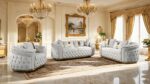 Adelpha Sofa Glam Beige Sofa FM67002BG-SF by Furniture of America 8