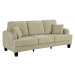 Moretaine Beige Corduroy Sofa SL6932BG-SF-PK by Furniture of America 16