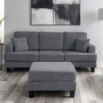 Moretaine Contemporary Dark Gray Sofa SL6932DG-SF-PK by Furniture of America 7