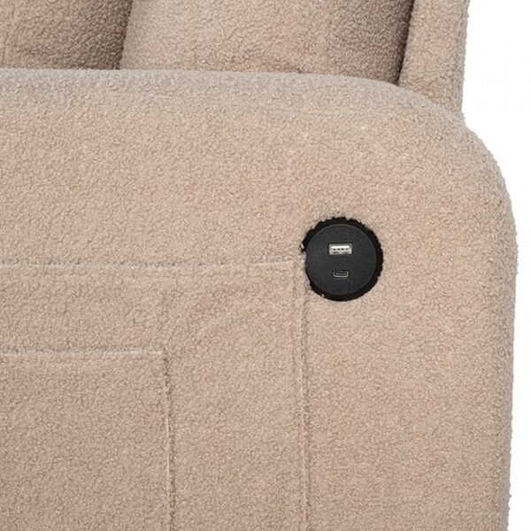 Cinderford SL6936BG-SF-PK Contemporary Beige Sofa by Furniture of America 12