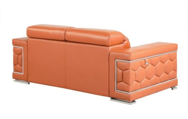 692 Loveseat DivanItalia Top Grain Italian Leather by Gu Furniture 21
