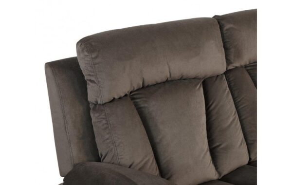 9760 Microfiber Fabric Reclining Loveseat by Gu Furniture 27