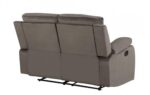 9760 Microfiber Fabric Reclining Loveseat by Gu Furniture Luxury Loveseats Mobilia Cleopatra 30 9760 Microfiber Fabric Reclining Loveseat by Gu Furniture 30