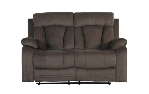 9760 Microfiber Fabric Reclining Loveseat by Gu Furniture 24