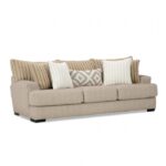 Loughlin Sofa  Light Brown Chenille Sofa SM5193-SF  By Furniture of America 10