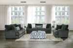 Loughlin Transitional Gun Metal Sofa SM5195-SF By Furniture of America 11