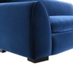 Severo Contemporary Royal Blue Velvet Sofa  FM61005BL-SF by Furniture of America 14