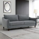 Vermon  Contemporary Gray Chenille Sofa  FM61004GY-SF by Furniture of America 13