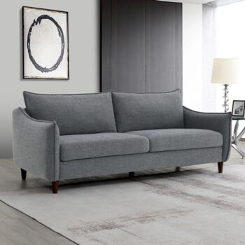 Vermon  Contemporary Gray Chenille Sofa  FM61004GY-SF by Furniture of America