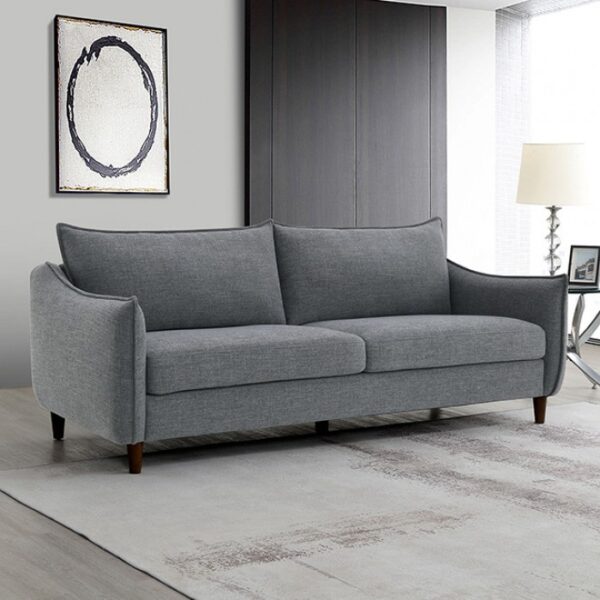 Vermon  Contemporary Gray Chenille Sofa  FM61004GY-SF by Furniture of America 8