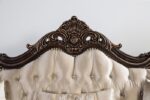 Palencia Traditional Dark Cherry and Beige Sofa FM65005BG-SF by Furniture of America 17