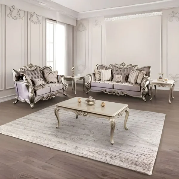 Albacete Loveseat | FM65006PR-LV by Furniture of America - Image 2