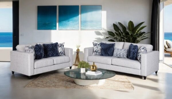 Harlow Light Gray Sofa FM61008LG-SF by Furniture of America 10