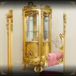 Handmade Gold Peach Vitrine 11