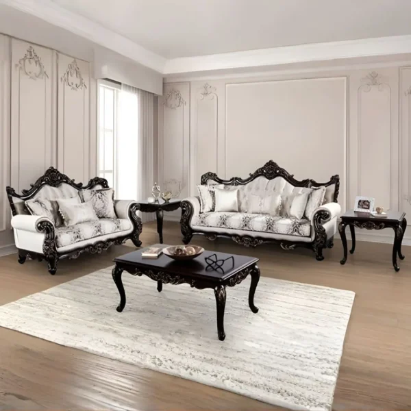 Palencia Loveseat | FM65005BG-LV by Furniture of America - Image 2