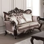 Albacete Loveseat  Traditional FM65006BR-LV by Furniture of America