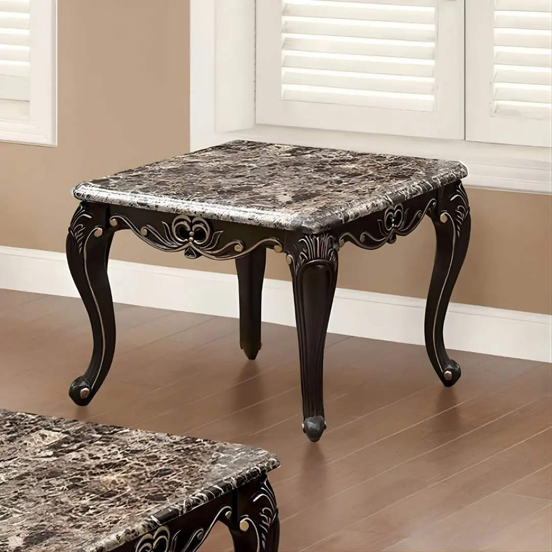 Albacete End Table Fm45006Br-E Traditional By Furniture Of America | Mobilia Cleopatra 3 Albacete End Table FM45006BR-E Traditional by Furniture of America - Image 1