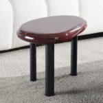 Eddie Red High Gloss End Table LV03956 By ACME End Tables Mobilia Cleopatra 9 Eddie Red High Gloss End Table LV03956 By ACME 9