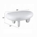 Wylie White High Gloss End Table LV04366 By ACME End Tables Mobilia Cleopatra 10 Wylie White High Gloss End Table LV04366 By ACME 10