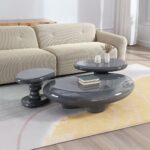 Charlene Gray High Gloss End Table LV03916 By ACME 11