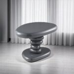 Charlene Gray High Gloss End Table LV03916 By ACME 9