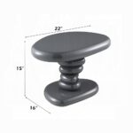 Charlene Gray High Gloss End Table LV03916 By ACME 10
