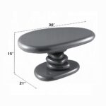 Charlene Gray High Gloss End Table LV03917 By ACME End Tables Mobilia Cleopatra 10 Charlene Gray High Gloss End Table LV03917 By ACME 10