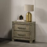 Colton Antique White Oak Finish Nightstand BD05293 By ACME 15