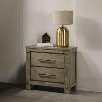 Colton Antique White Oak Finish Nightstand BD05293 By ACME