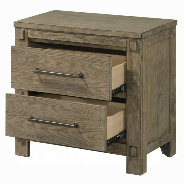 Colton Antique White Oak Finish Nightstand BD05293 By ACME 10