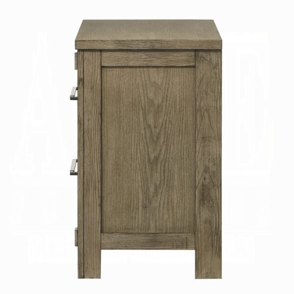 Colton Antique White Oak Finish Nightstand BD05293 By ACME 12