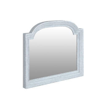 Summer Creek Smith’s Bayou Shutter Blue Wall Mirror By Art Furniture