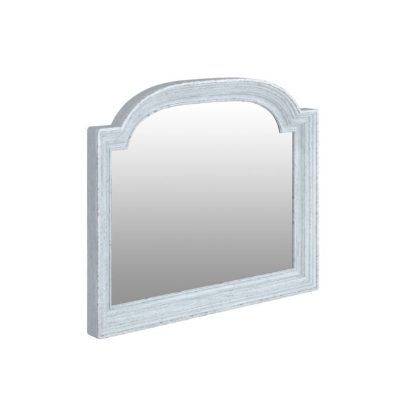 Summer Creek Smith’s Bayou Shutter Blue Wall Mirror By Art Furniture 6