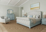 Summer Creek Shutter Blue Chest with 8 Drawers By Art Furniture 14