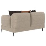 Jade Chenille Upholstered Sculpted Track Arm Loveseat Latte by Coaster Furniture Luxury Sofas Mobilia Cleopatra 16 Jade Chenille Upholstered Sculpted Track Arm Loveseat Latte by Coaster Furniture 16