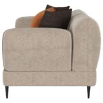 Jade Chenille Upholstered Sculpted Track Arm Loveseat Latte by Coaster Furniture Luxury Sofas Mobilia Cleopatra 17 Jade Chenille Upholstered Sculpted Track Arm Loveseat Latte by Coaster Furniture 17