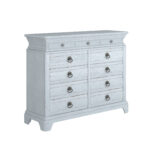 Summer Creek Light Keeper’s 11-Drawer Dresser – Shutter Blue By Art Furniture 13