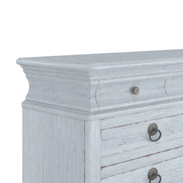 Summer Creek Light Keeper’s 11-Drawer Dresser – Shutter Blue By Art Furniture 9
