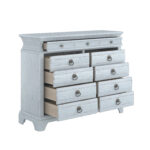 Summer Creek Light Keeper’s 11-Drawer Dresser – Shutter Blue By Art Furniture 15