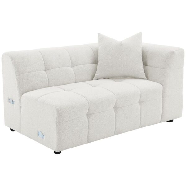 Everly Extra Long Boucle Tufted Sofa by Coaster Furniture 11