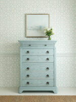 Summer Creek Shutter Blue Chest with 8 Drawers By Art Furniture 11