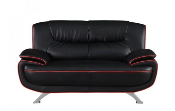405 Black Loveseat By GU Furniture 10
