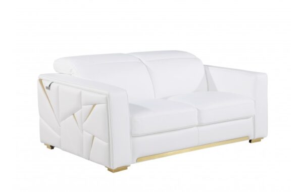1120 Loveseat DivanItalia Top Grain Italian Leather by Gu Furniture 17